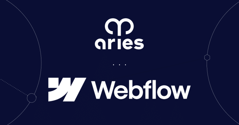Aries Webflow joint logo asset